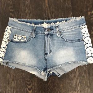 Dani Jean Shorts with Lace